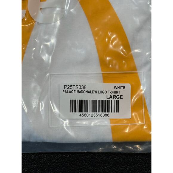 Palace x McDonalds Tee Arches*Size L*White*SOLD OUT*New in Original Packaging - Picture 3 of 4